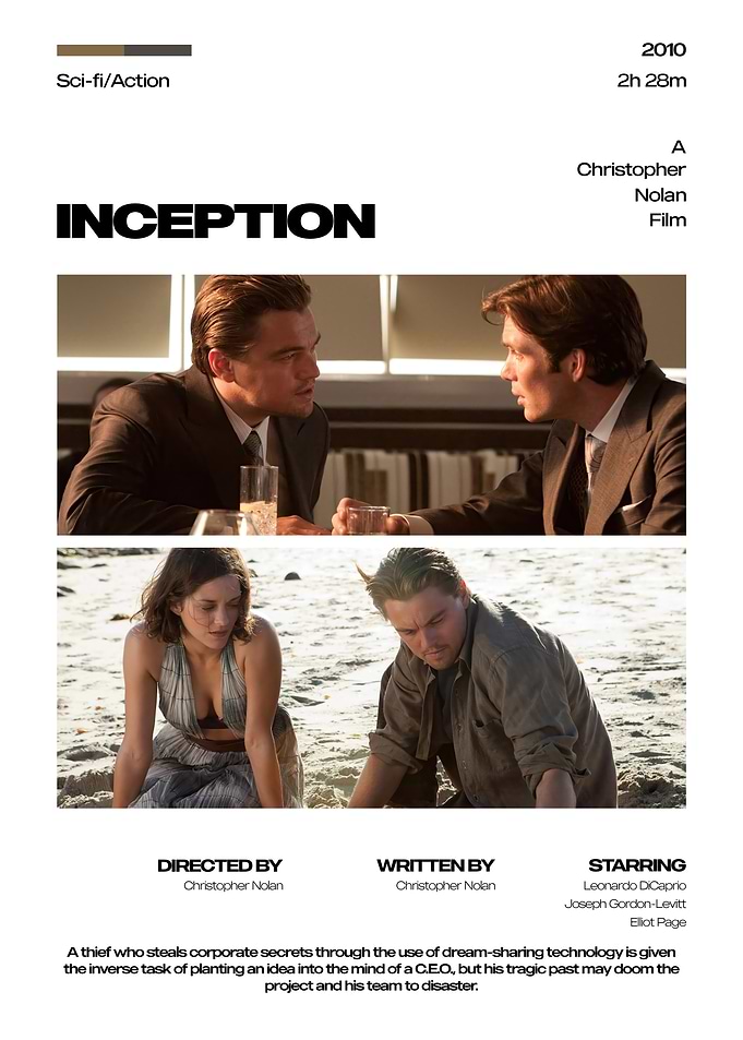 Inception Movie Poster