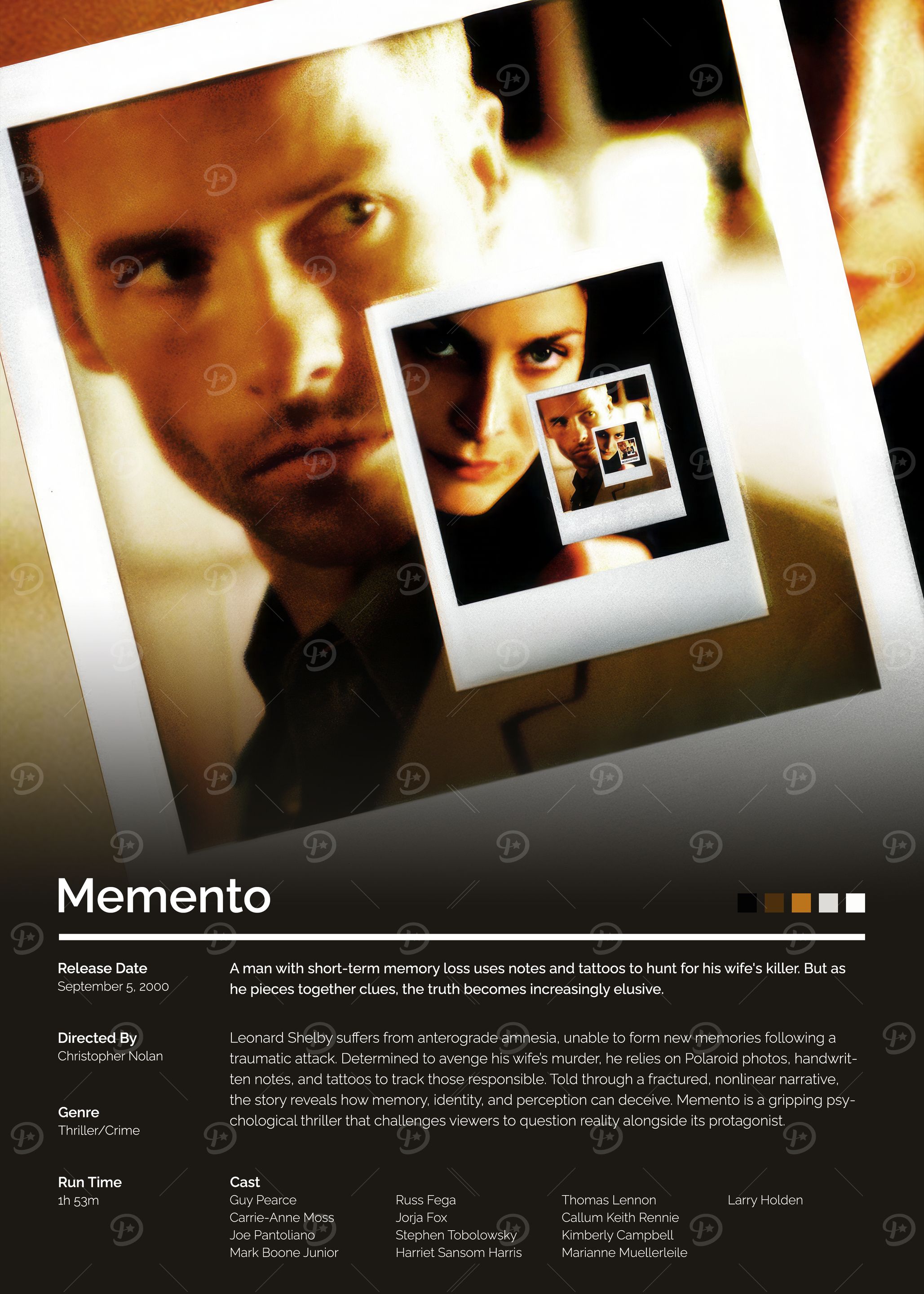 Memento Movie Poster
