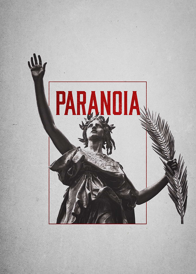 Paranoia Statue Art
