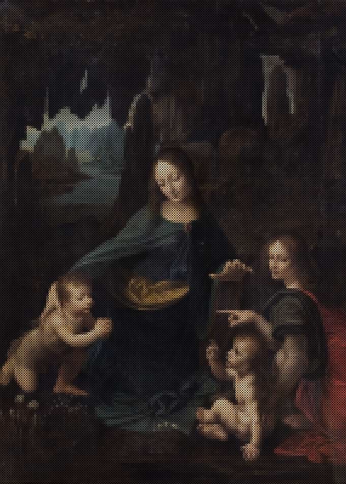 The Virgin of the Rocks by Leonardo da Vinci