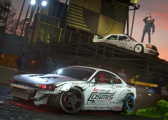 Drifting Race Car