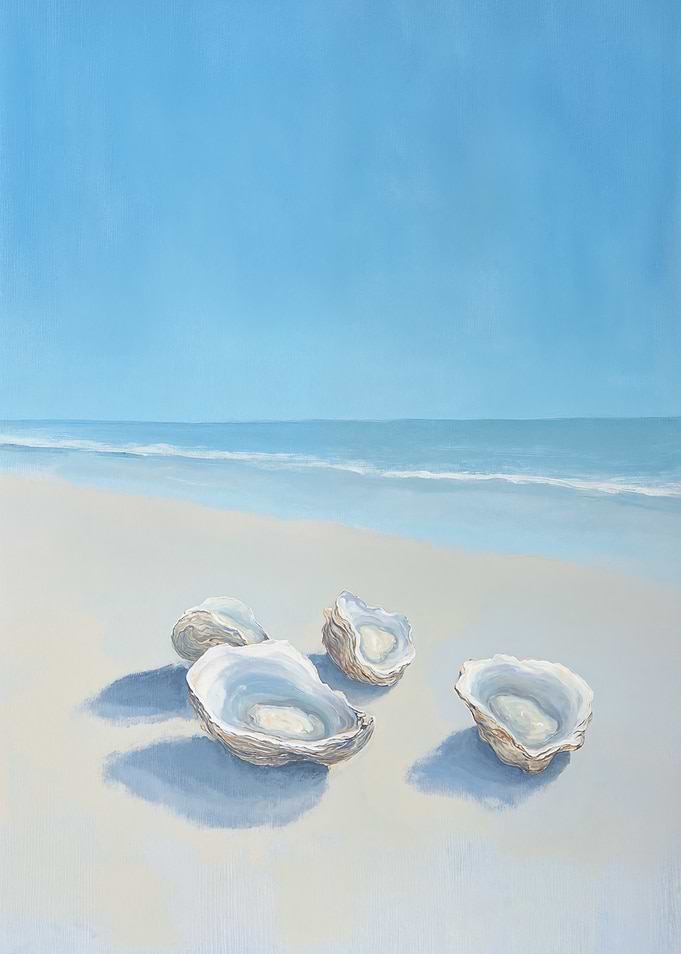 Oysters Blue Marine Ocean