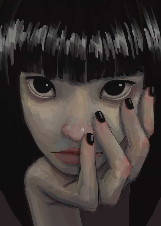 Anime Girl Portrait