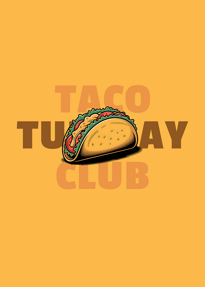 Taco Tuesday Club Mexican Food Lover