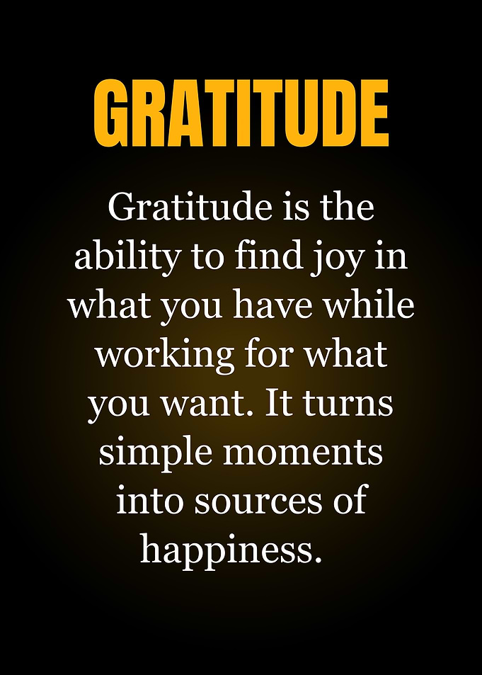 Gratitude Definition