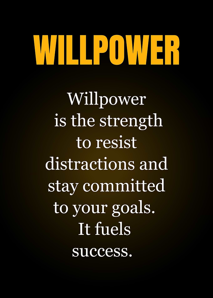 Willpower Definition