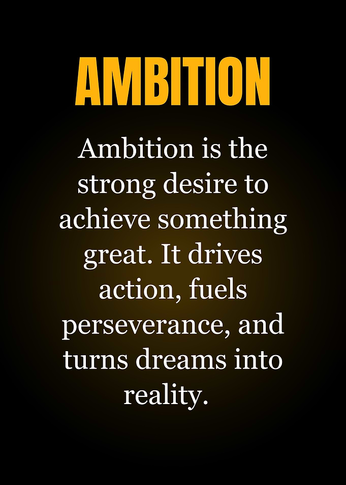Ambition Definition