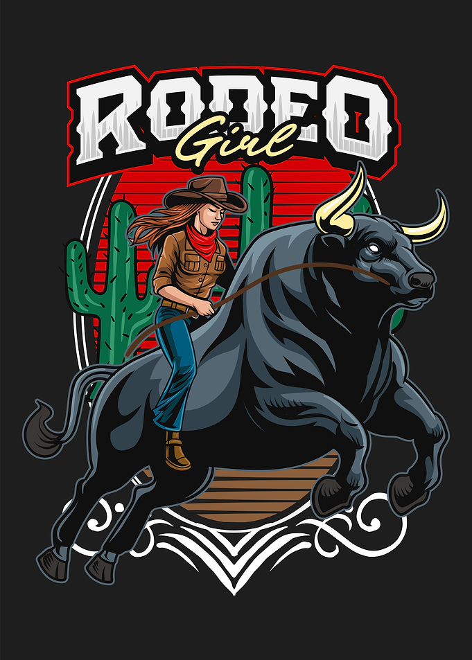 Rodeo Girl Bull Rider