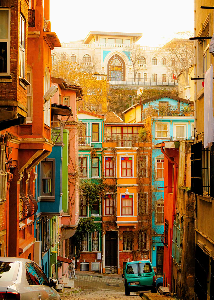 Colorful Istanbul Street
