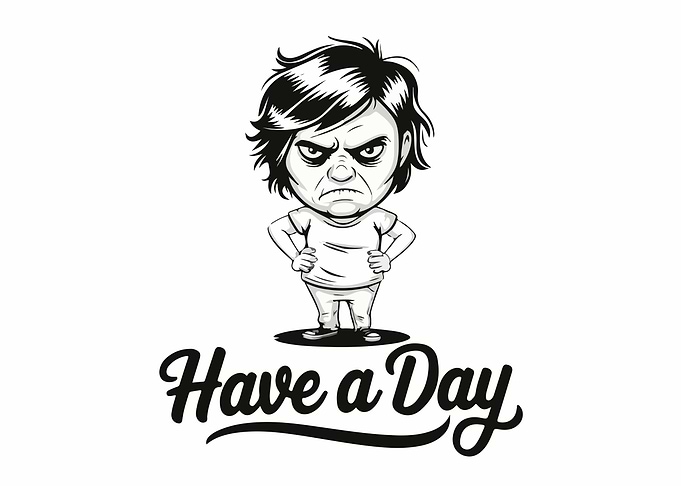 Grumpy Guy Have a Day
