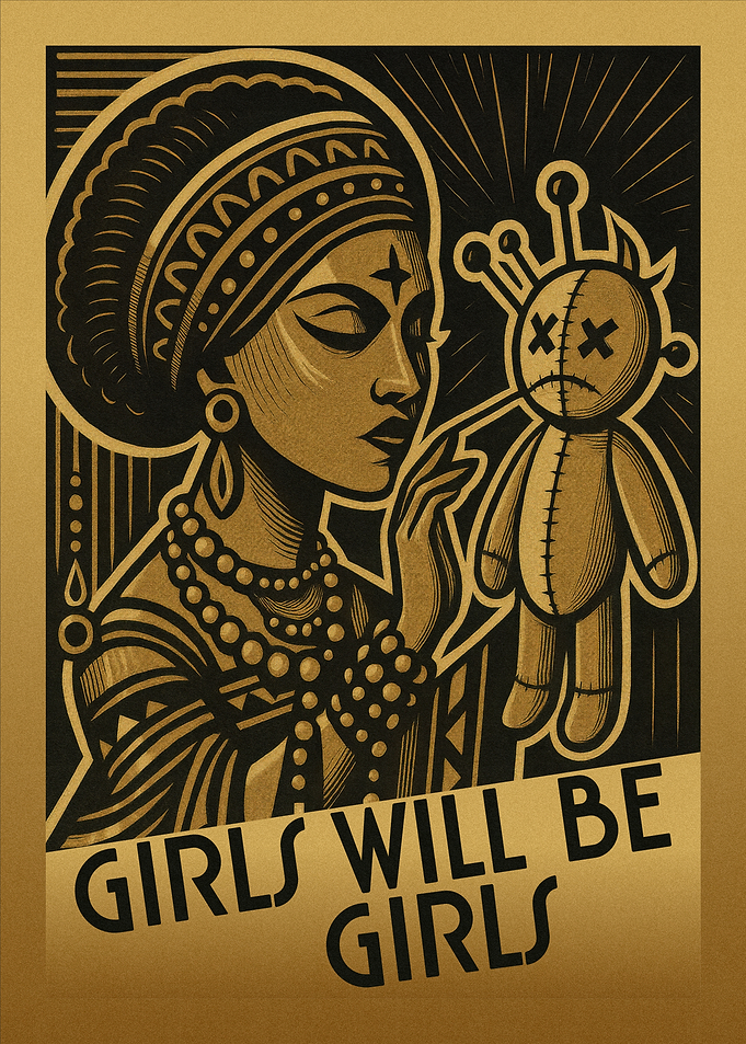 Girls Will Be Girls Art Print