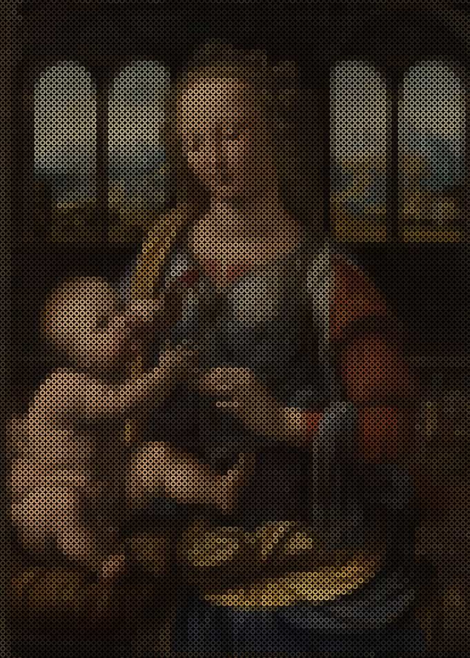 Madonna of the Carnation (circa 1475) by Leonardo da Vinci
