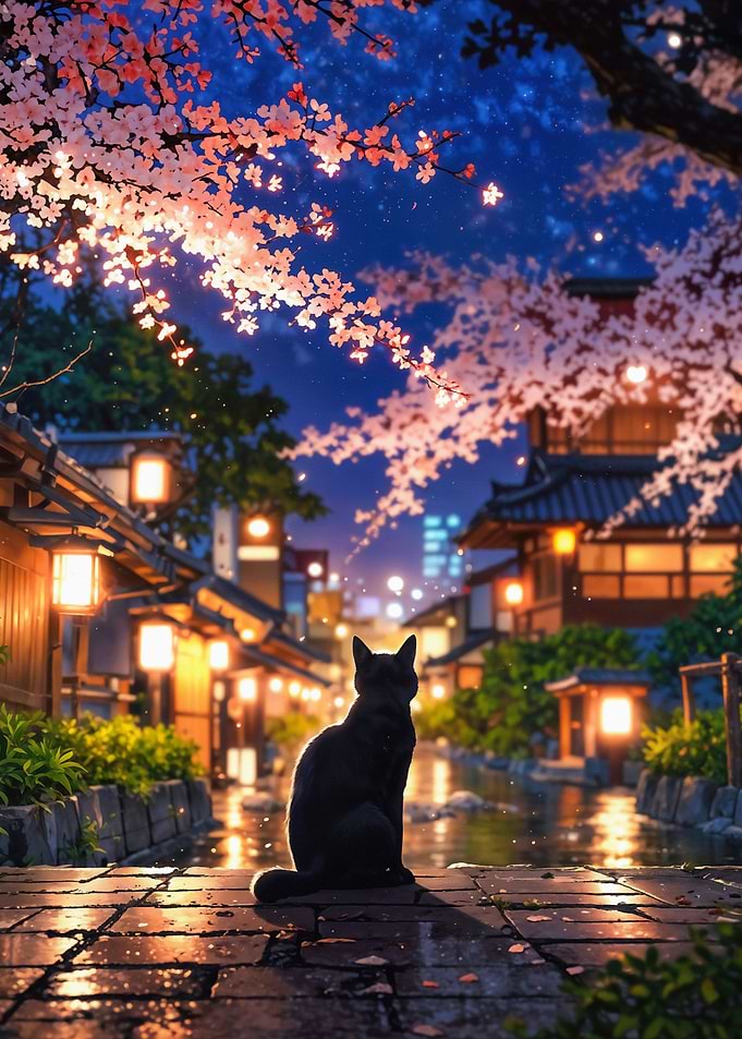 Under the Sakura Canopy
