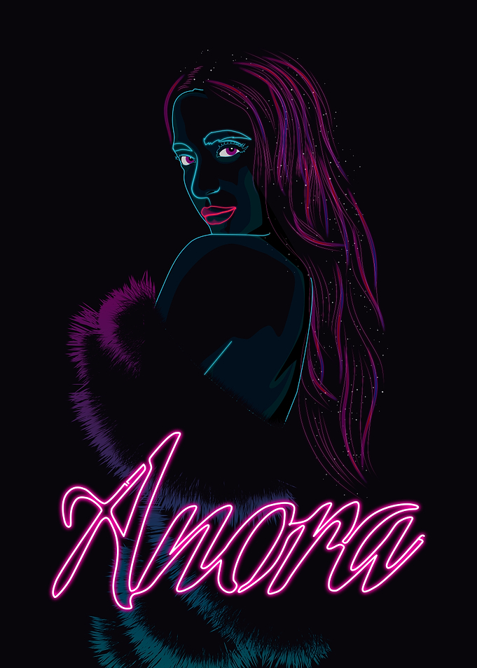 Neon Portrait Anora