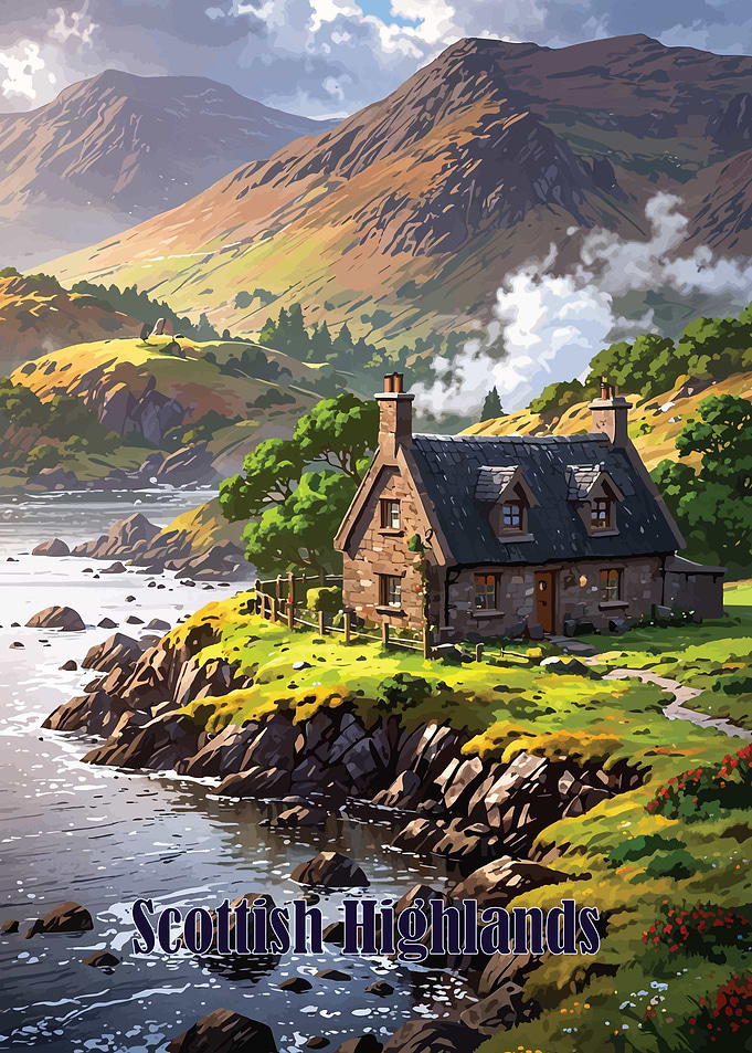 Scottish Highlands Cottage