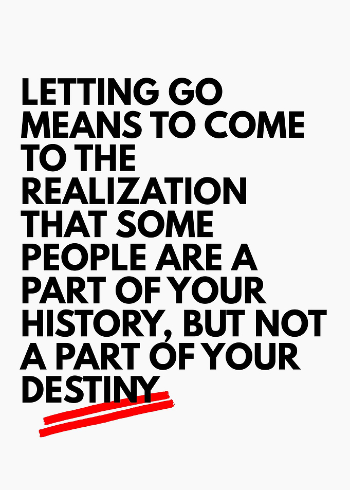 Letting Go Quote