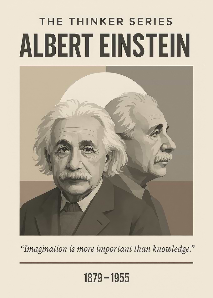 Albert Einstein The Thinker Series
