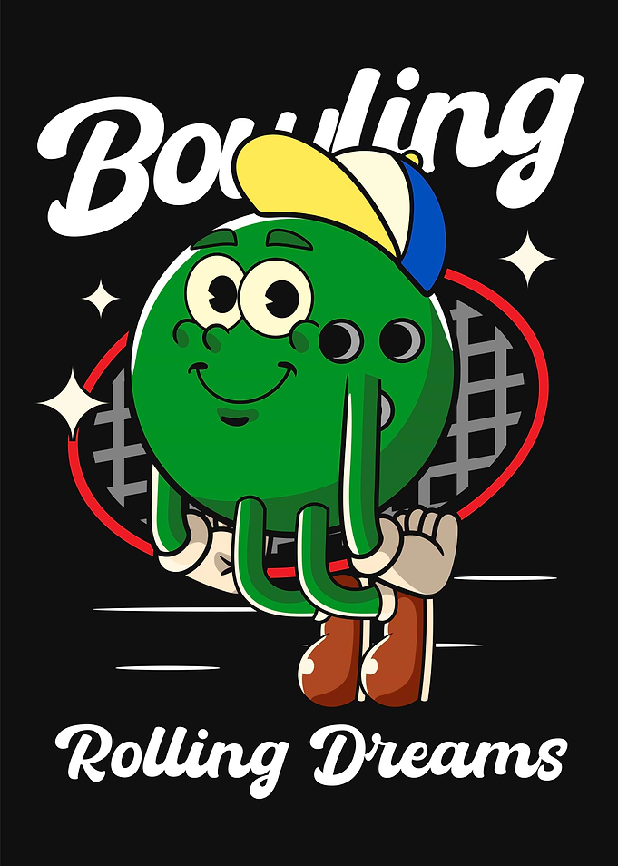 Bowling Ball Cartoon
