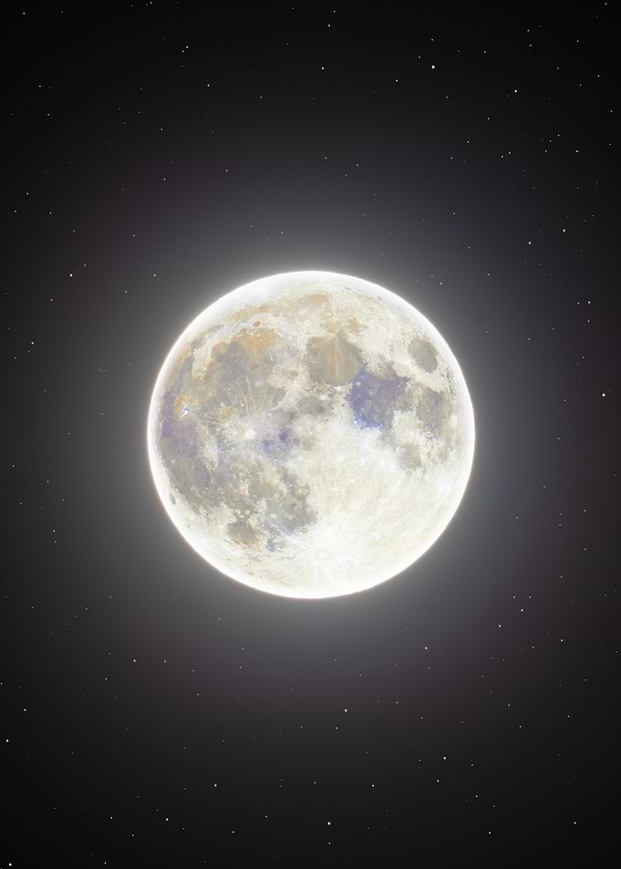 Full Glowing Moon
