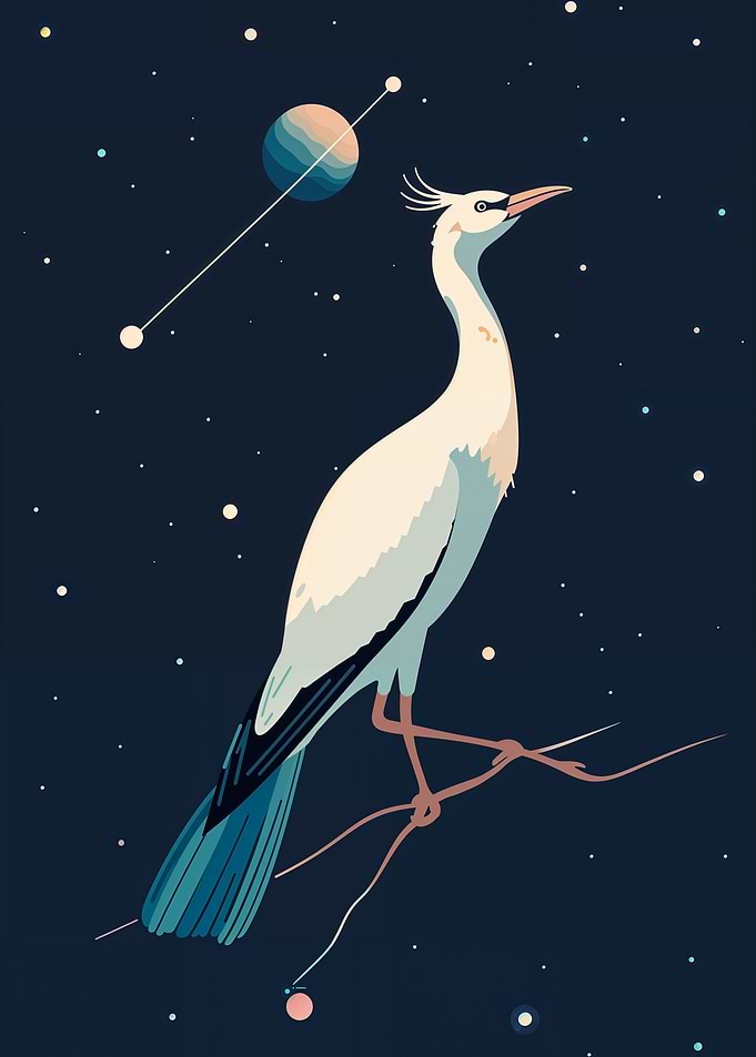 Bird in Space