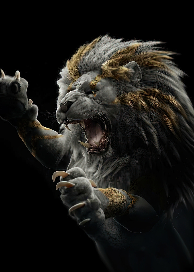 Raging Lion Artwork