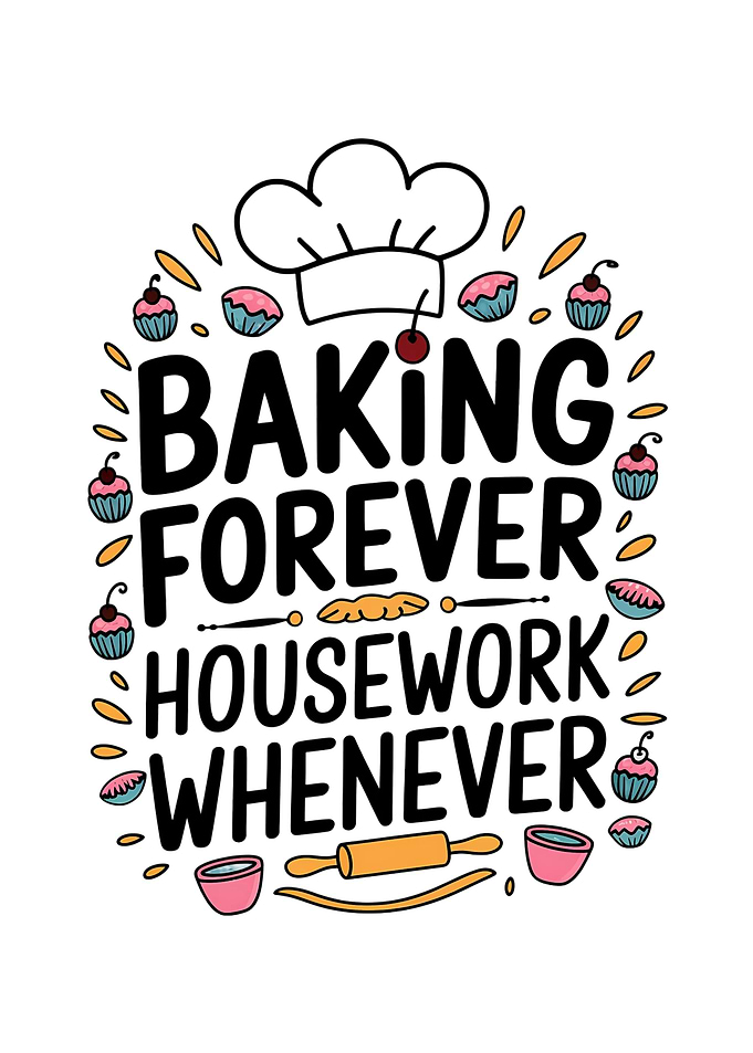 Funny Baking Quote for