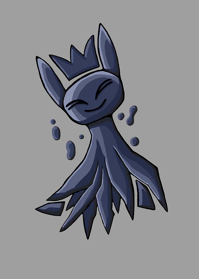 Smiling Crowned Creature