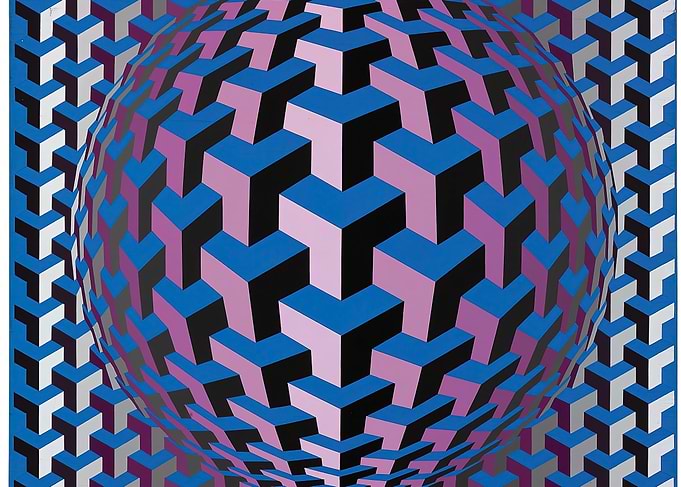 Op Art Sphere
