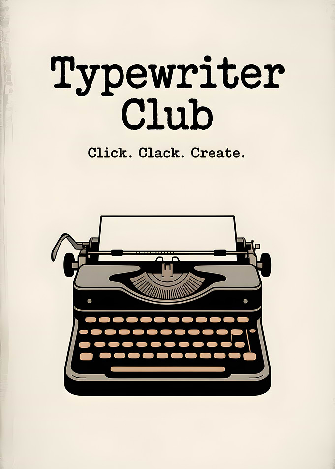 Typewriter Club Print