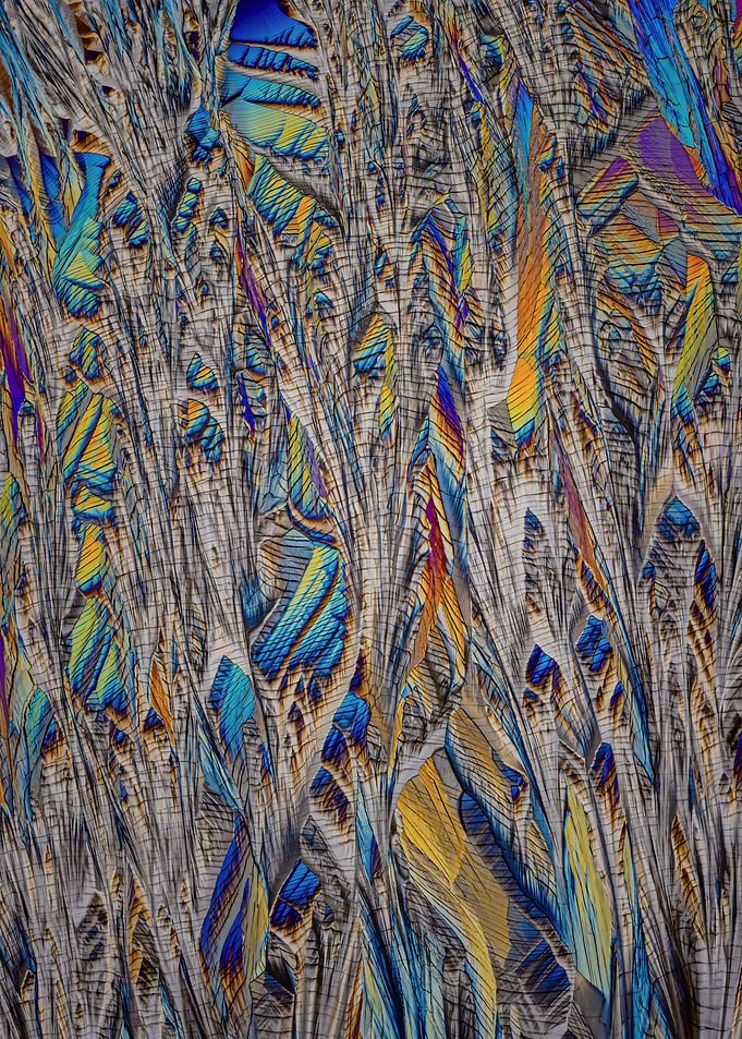 Microscopic Crystal Formation