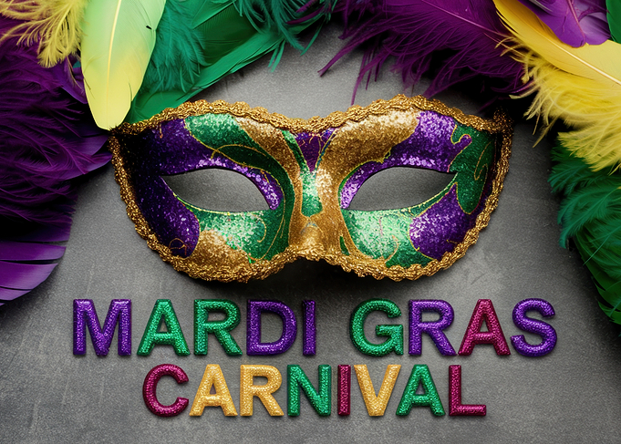 Mardi Gras Carnival Mask