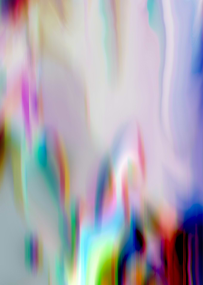 Colorful Abstract Blurred Atmosphere Artwork