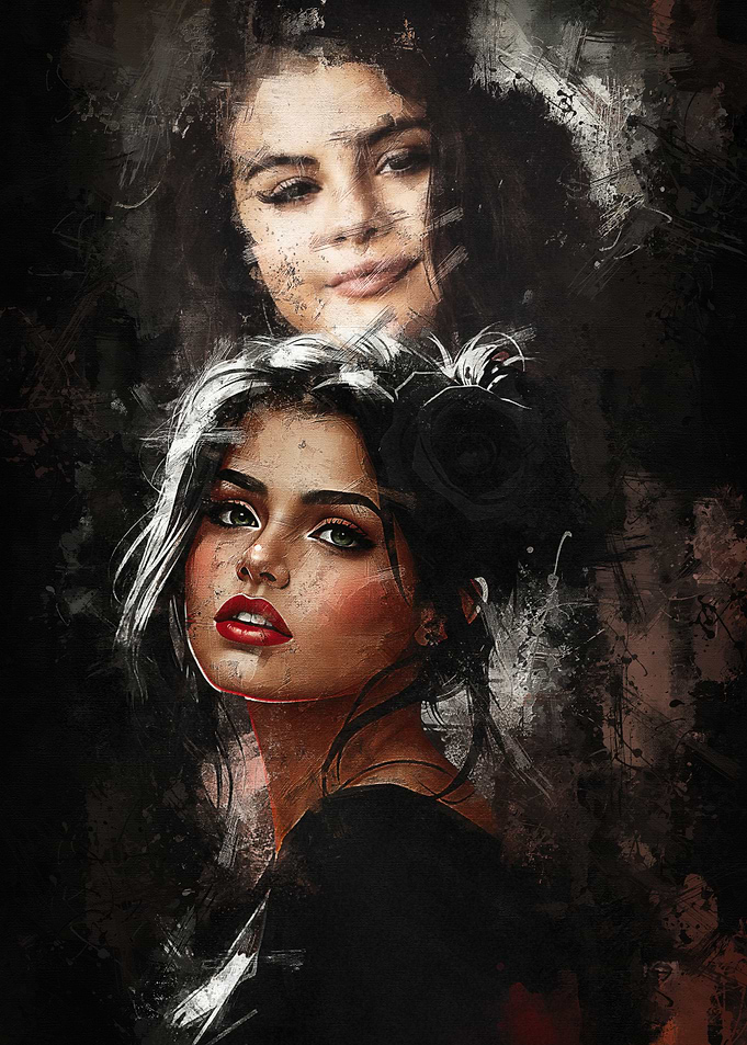 Selena Gomez Portrait