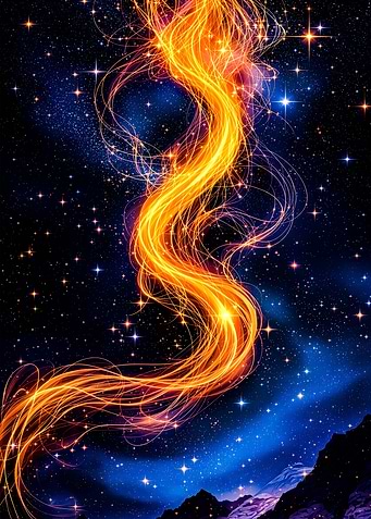 Cosmic Fire Stream