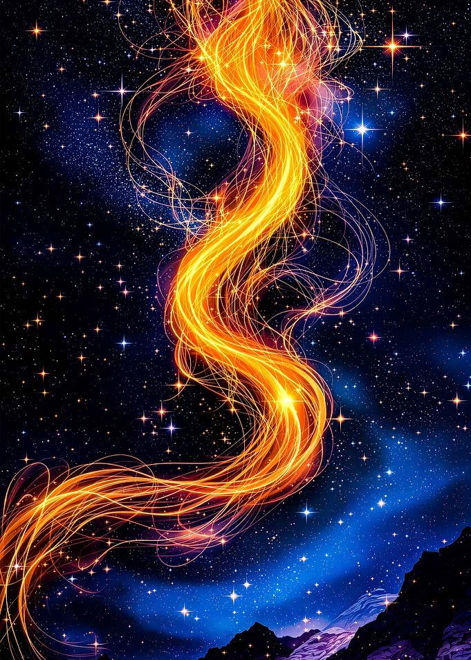 Cosmic Fire Stream