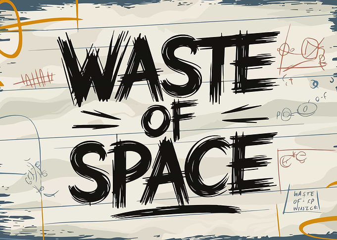 Waste of Space Text Art