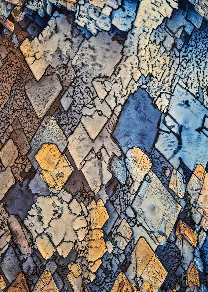 Abstract Crystal Pattern