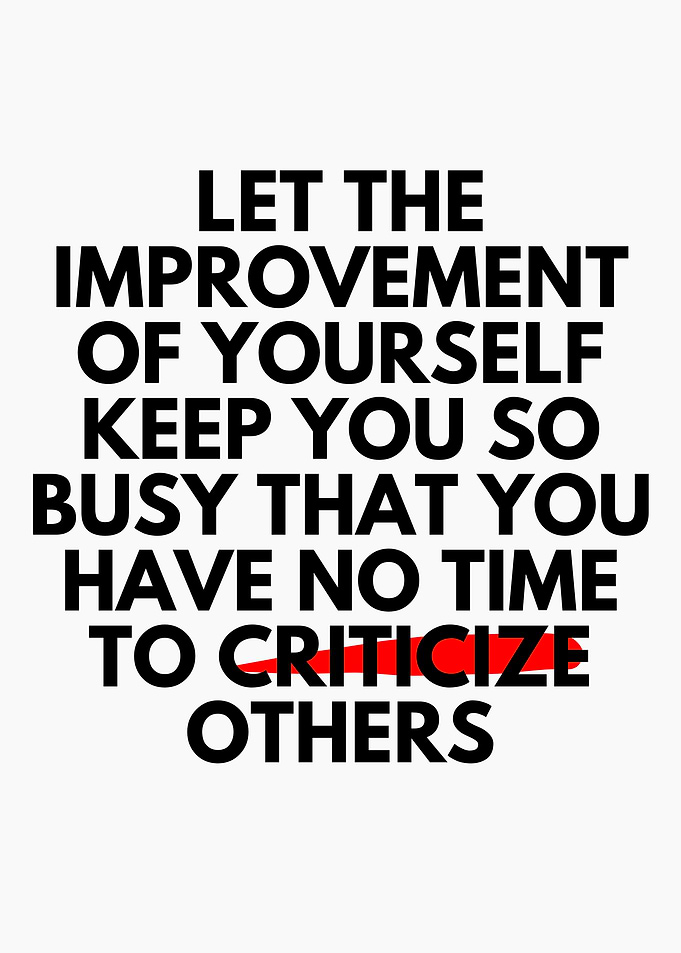 Self Improvement Quote