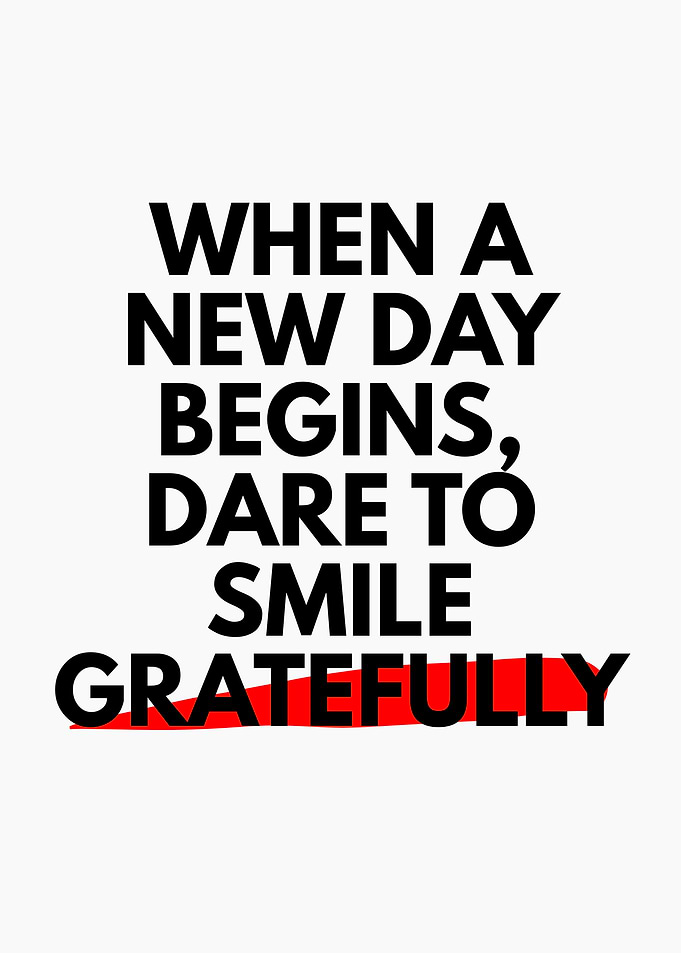 Smile Gratefully