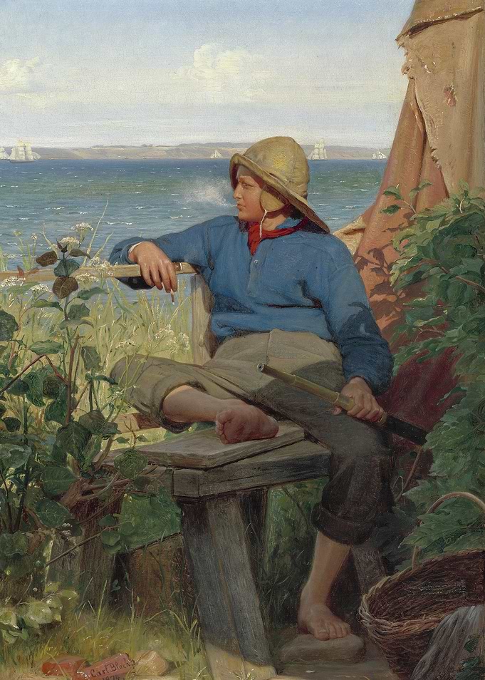 Young Boy by the Sea