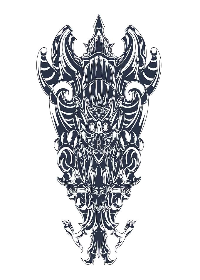 Ornate Gothic Creature