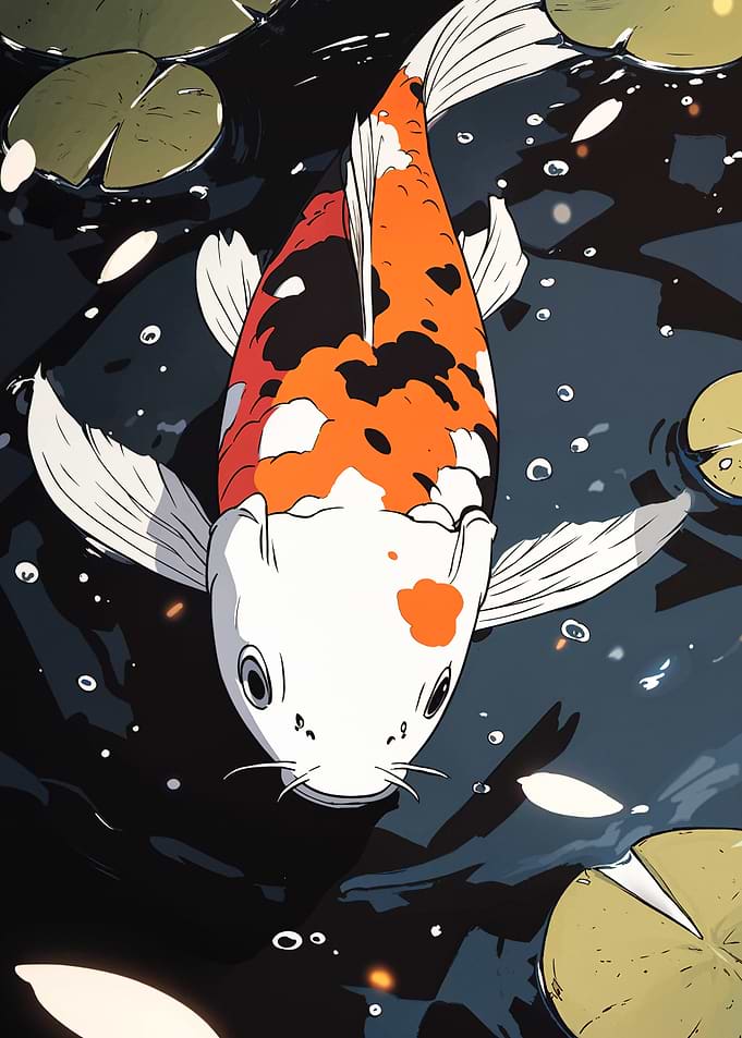 Koi Fish Illustration