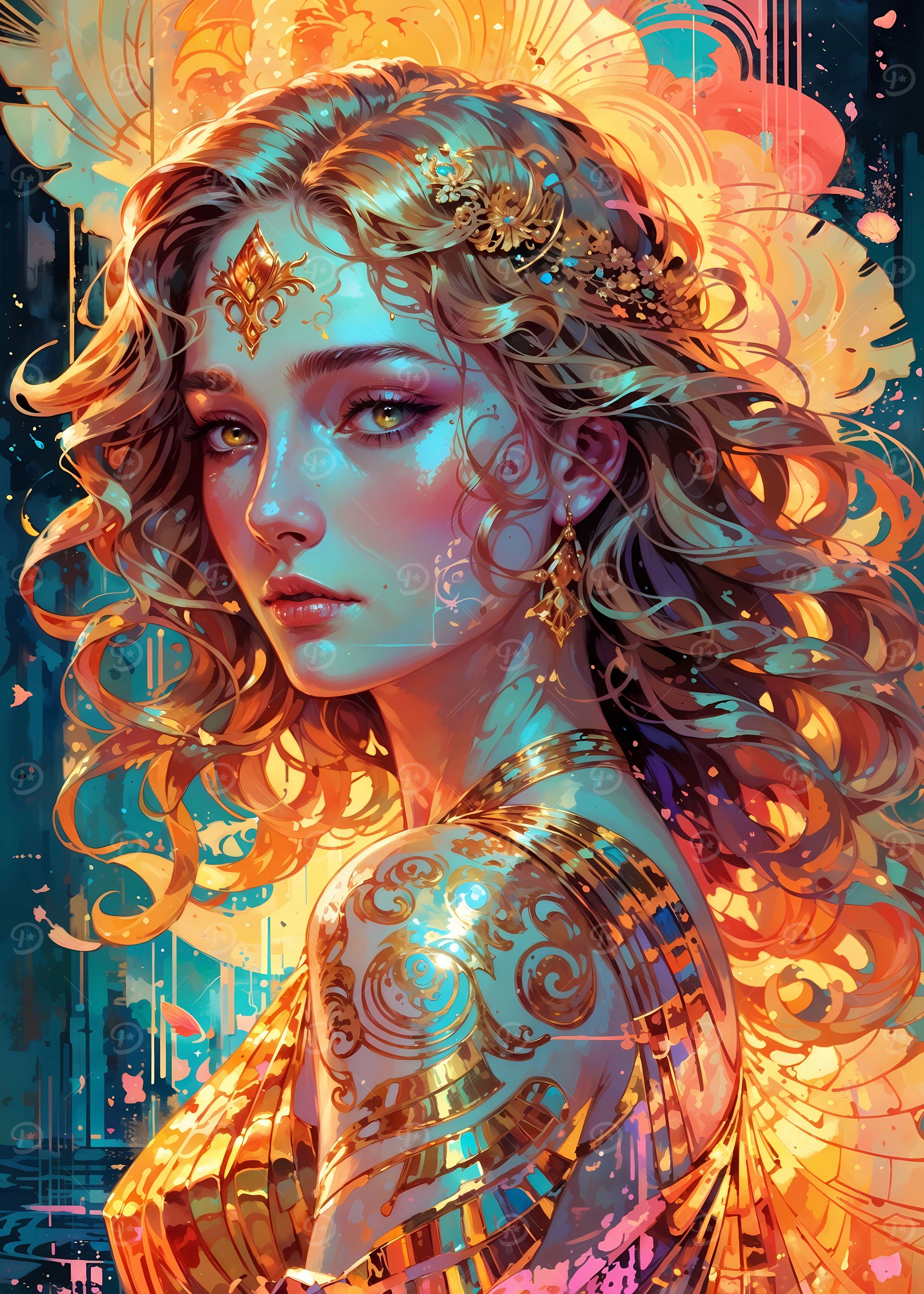 Aphrodite: Golden Oracle of Divine Beauty