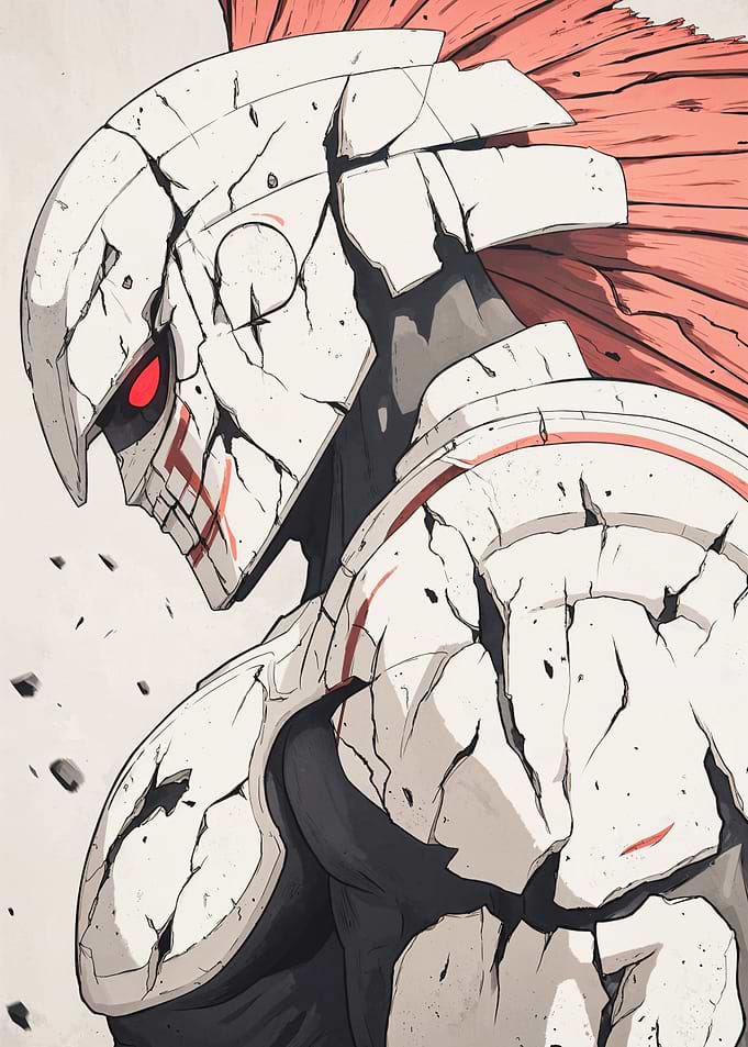 Cracked Armor Warrior
