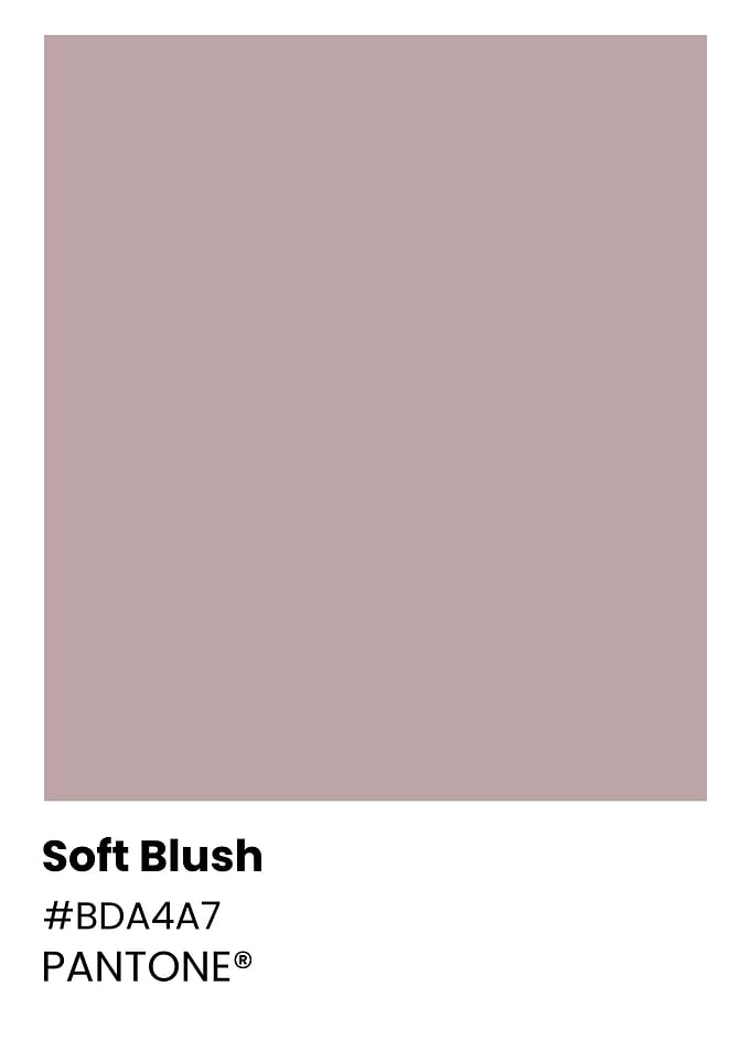 Pantone Soft Blush Color