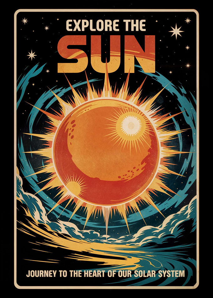 Explore the Sun Poster