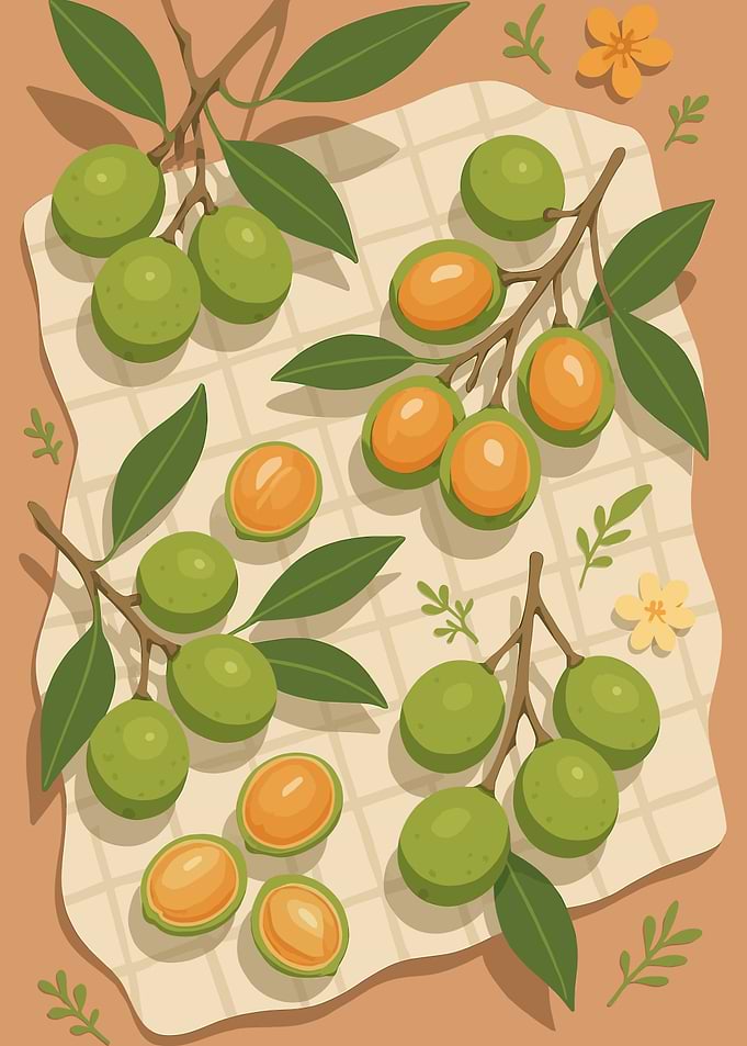 Mamoncillo – A Stylized Tablescape