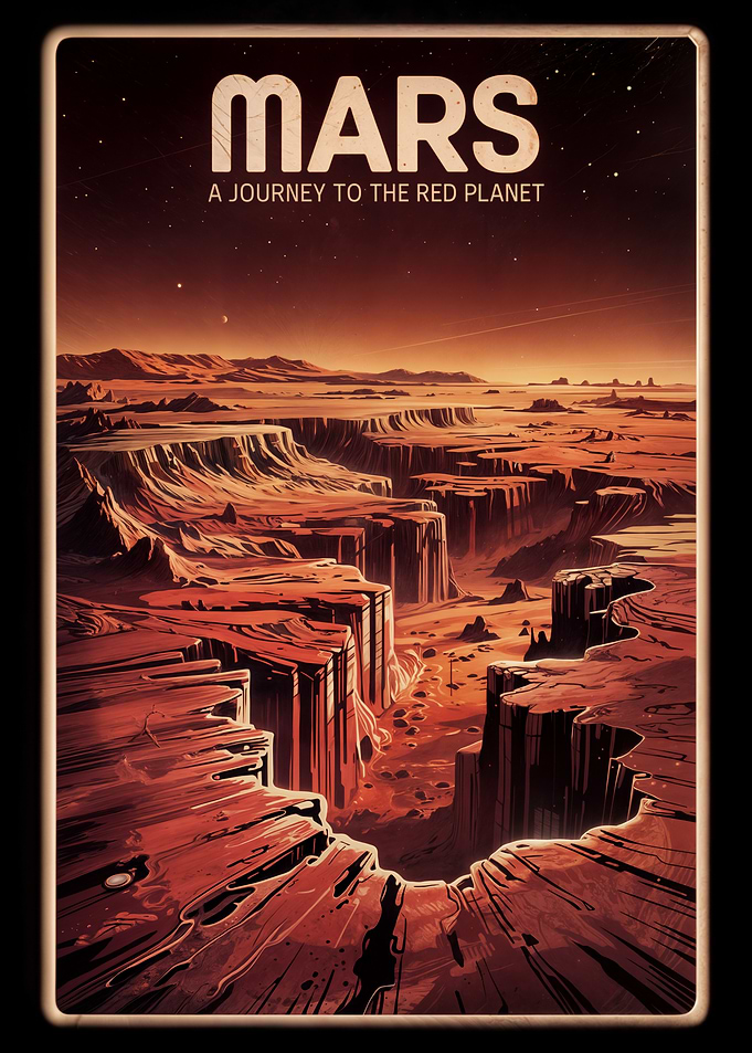 Mars Journey Poster