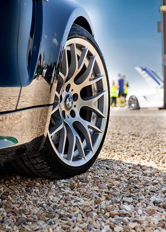 BMW Alloy Wheel Closeup