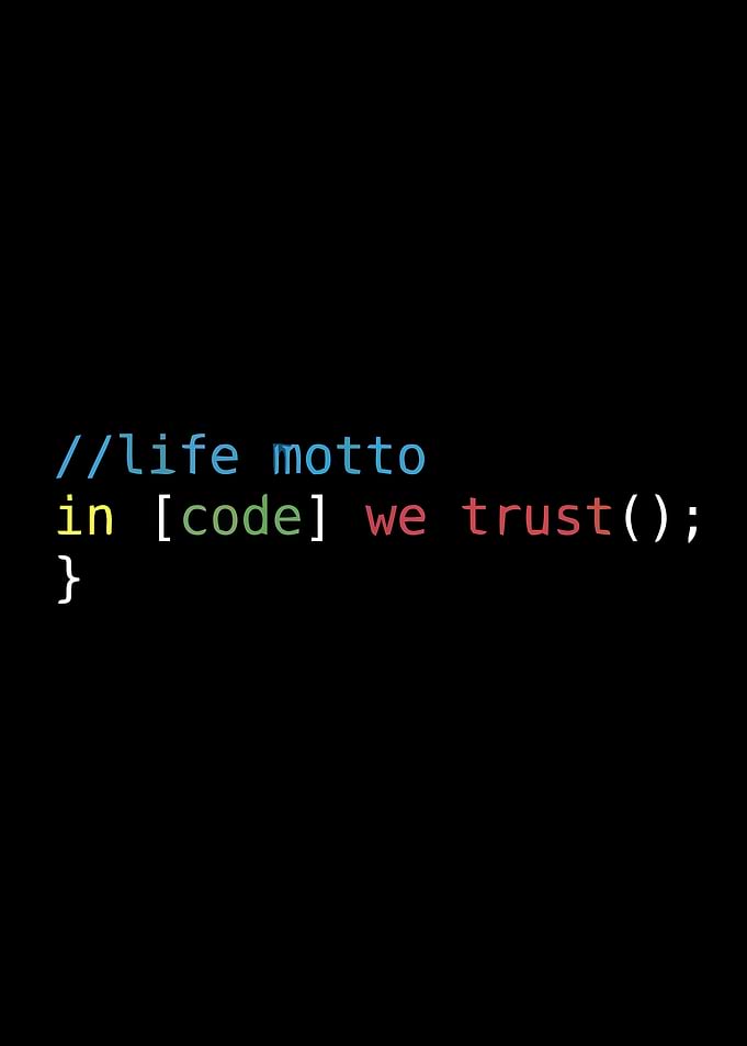 Code Life Motto